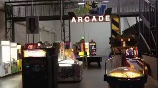 Video Game Arcade Tour - FLiPnOUT Indoor Trampoline Park & Laser Tag (Las Vegas, Nevada)