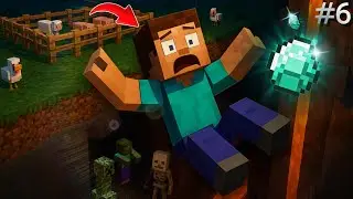 How to Build Animal Farm & Survive Deadliest Night With Zero Diamonds | Minecraft Hindi Gameplay #6
