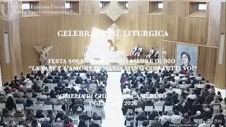 01/01/26 Maria Madre di Dio “La Pace e l’Amore di Maria siano con tutti voi”, C. Camerino