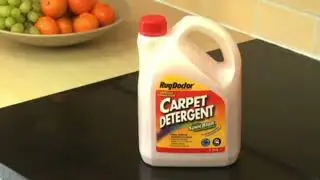 Setting up the Rug doctor machine.