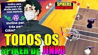 MELHORES SPIKER DE JINKO! DO BASICO AT&Eacute; O AVAN&Ccedil;ADO DE JINKO! VOLLEYBALL LEGENDS!