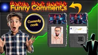 How to create funny comments video kaise banaye tiktok keliye 🎉🔥💯