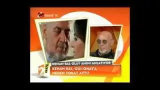 Lale Devri dizi setinde G&uuml;l Onat'atokat atan Kenan Bal TV'de g&ouml;zyaşlarına bağuldu