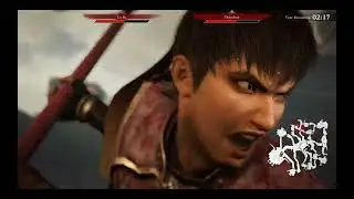 DYNASTY WARRIORS  ORIGINS(Lu Bu and Diao Chan Fight vs Sun Ce)