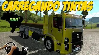 CARREGANDO TINTAS - VW 24-250 - MAPA RBR -  VOLANTE G27!!!