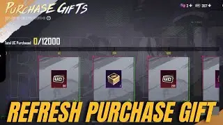 PURCHASE GIFT IS HERE PUBG MOBILE | GET FREE UC PURCHASE GIFT EVENT PUBG MOBILE