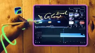 How to create blotter media glowing effect | Brush Glow effect in LumaFusion 2.4 #iPhone #iPadPro