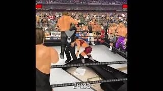 AJ Lee got Face Stomp on the desk