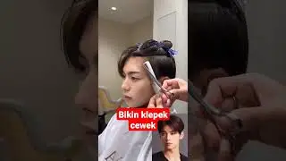 si yanto cukur bikin klepek-klepek cewek | haircut korean #hairstyle #koreanstyle #shorts