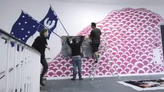 Making of: Eko Nugroho, NICHT POLITIK, SONDERN SCHICKSAL, 2015 // Frankfurter Kunstverein