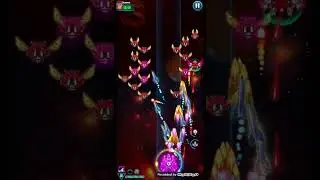 Level 136 Hard Boss Apache ll Using Pirate Galaxy-Attack-Alien-Shooter