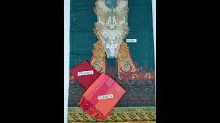 J. LAWN UNSTITCHED PRINTED 3PCS SUIT