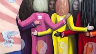 FEMME   WOMEN HEALING THE WORLD - Painting by Nazim Artist (C)