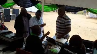 DAN MWAZO DEPUTY ATTACKS IEBC COUNTY RETURNING OFFICER IN DAY LIGHT
