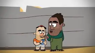 2D animation, THE REECE AND MUTOMBO SHOW  EPISODE 03