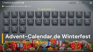 Advent Calendar de Winterfest   Recompensas, Items y Sorpresas #modernwarships
