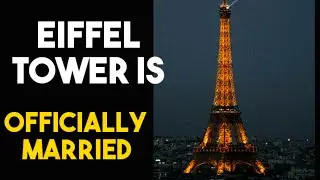 Eiffel tower is officially married 😱😱 #thegeniusbrain #facts #tgbfacts