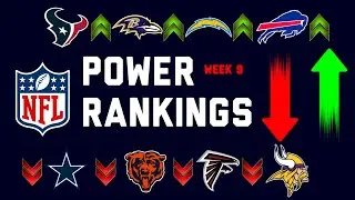 NFL Power Rankings Week 9