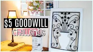 $5 GOODWILL CHALLENGE | SPRING 2019 | FARMHOUSE WALL DECOR