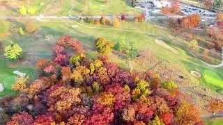 Forest Park Golf Course &ndash; Baltimore Drone Aerial Tour | Fall Colors November 1st 2025