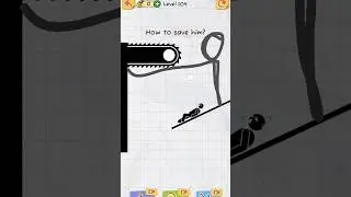 Draw 2 save the stickman #games #funny #gameplay