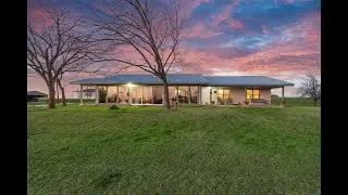 SOLD - 401 Acre Ranch & beautiful house for Sale in Hico, Texas #ranch #country #hico