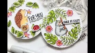 Mini  Circle Cards with Amanda from Little Crafty Pill