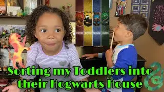 Sorting my Toddlers into their Hogwarts House | Pottermore Test | Wizarding World