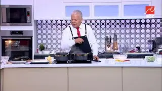 الشيف حسن وطريقة جديدة لطبخ الباذنجان على الهواء