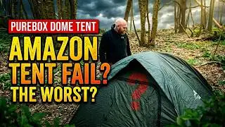 Testing a CHEAP Amazon Tent in WILD Camping Conditions