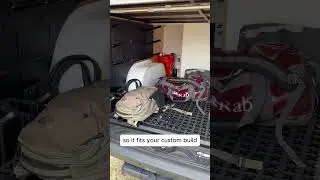 Tmat installed into Vancraft Camper Van Garage