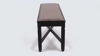 Tyler Creek Upholstered Bench in Black/Gray D736-00 by Ashley
