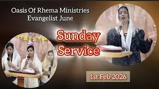 🔴Live | Sunday Service (01-02-2026) |ORM|Evangelist June
