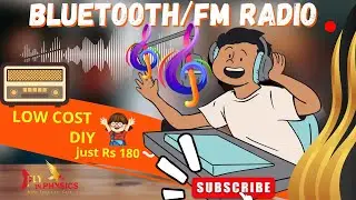 💻🔧 Make Your Own Bluetooth + FM Radio 📻 Just  ரூ 200 🪙📻📻☢️ #fmradio-DIY