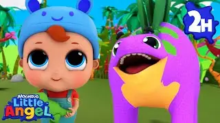 I Want To Be A T-Rex | Best of Season 1 Little Angel Kids Songs & Nursery Rhymes