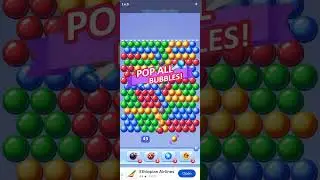 Bubbles game 1to 7 level I win in 1 time