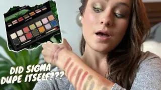 NEW Sigma Beauty Untamed Palette | tutorial + swatch comparisons to other Sigma palettes!