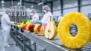 Inside the Fruit Cocktail Factory – Full Process How Million-Dollar Cans Are Made