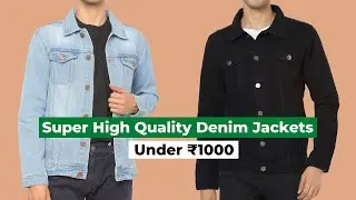 Best Denim Jacket For Men Under ₹1000🤑| Cheapest Denim Jacket for Men In 2022🔥