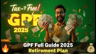 GPF Full Guide 2025 | General Provident Fund Explained in Hindi | Tax-Free Savings & Retirement Plan