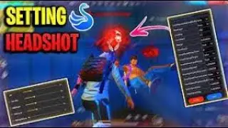 My settings ⚙️ HUD+ Sensivity⚡SMART MADARA  3.0❤️Free fire
