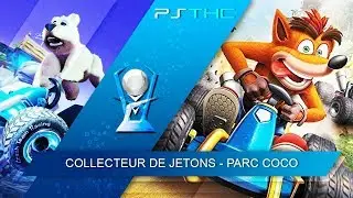 Crash Team Racing Nitro-Fueled - Token Collector Trophy Guide | Collecteur de jetons / Parc Coco