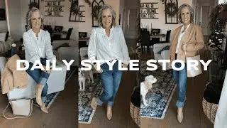 Feminine Meets Casual: Styling an Eyelet Top with Boyfriend Jeans