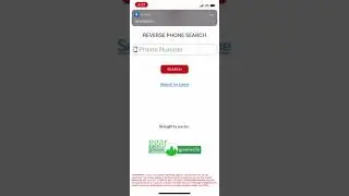 Forewarn Mobile Demo