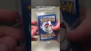 This Prototype Pok&eacute;mon Card Is Only 1/14 In The World...