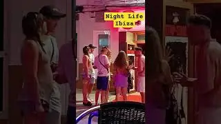 Ibiza Night Life :Sant Antonio west end Party Night🍹🎆🍻#betashort#balearicislands#spain