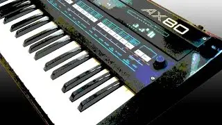 8 Minutes with an Akai AX-80 Synthesizer Video Demo