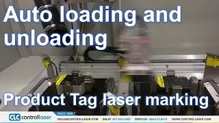 Automated Laser System Engineering Services - Product Tag Marking Station - Baldor Industrial Motors