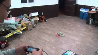 KK MultiCopter controlled by iphone 4