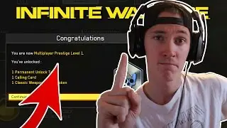 WHAT HAPPENS AT 1ST PRESTIGE? - Unlocking a Classic Weapon & Prestige 1 in Infinite Warfare!